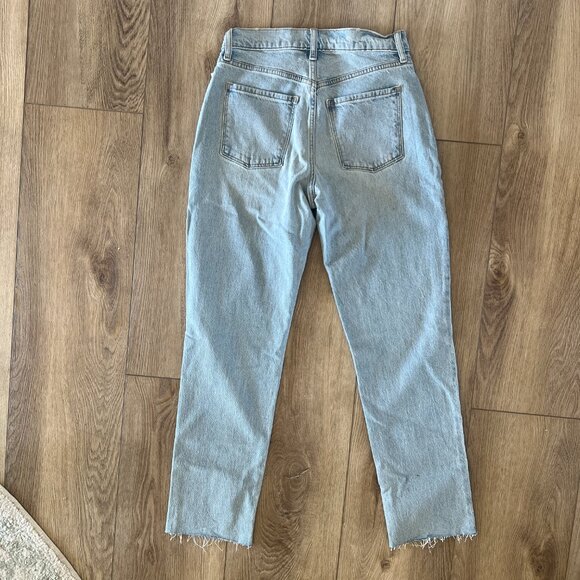 Old Navy High Rise Slouchy Straight Jeans - Picture 3 of 7